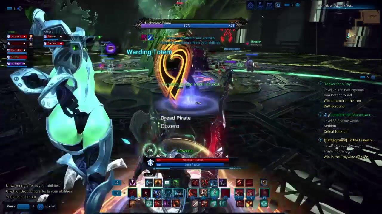 Tera Console - Demokron Factory Hard Mode Full Gameplay (DFHM)