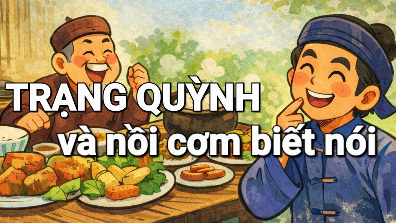 Trạng Quỳnh và nồi cơm biết nói | Truyện dân gian Việt Nam | #coverbytmn 