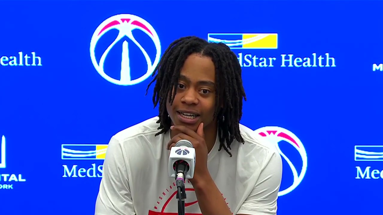 Tre Johnson PostGame Interview | Denver Nuggets vs Washington Wizards
