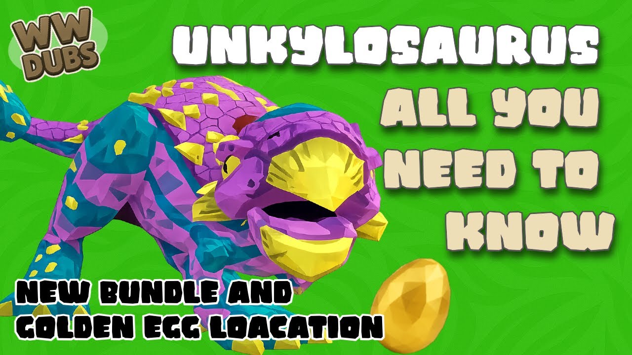 UGVR Unkylosaurus- All you need to know + how to get the GOLDEN EGG