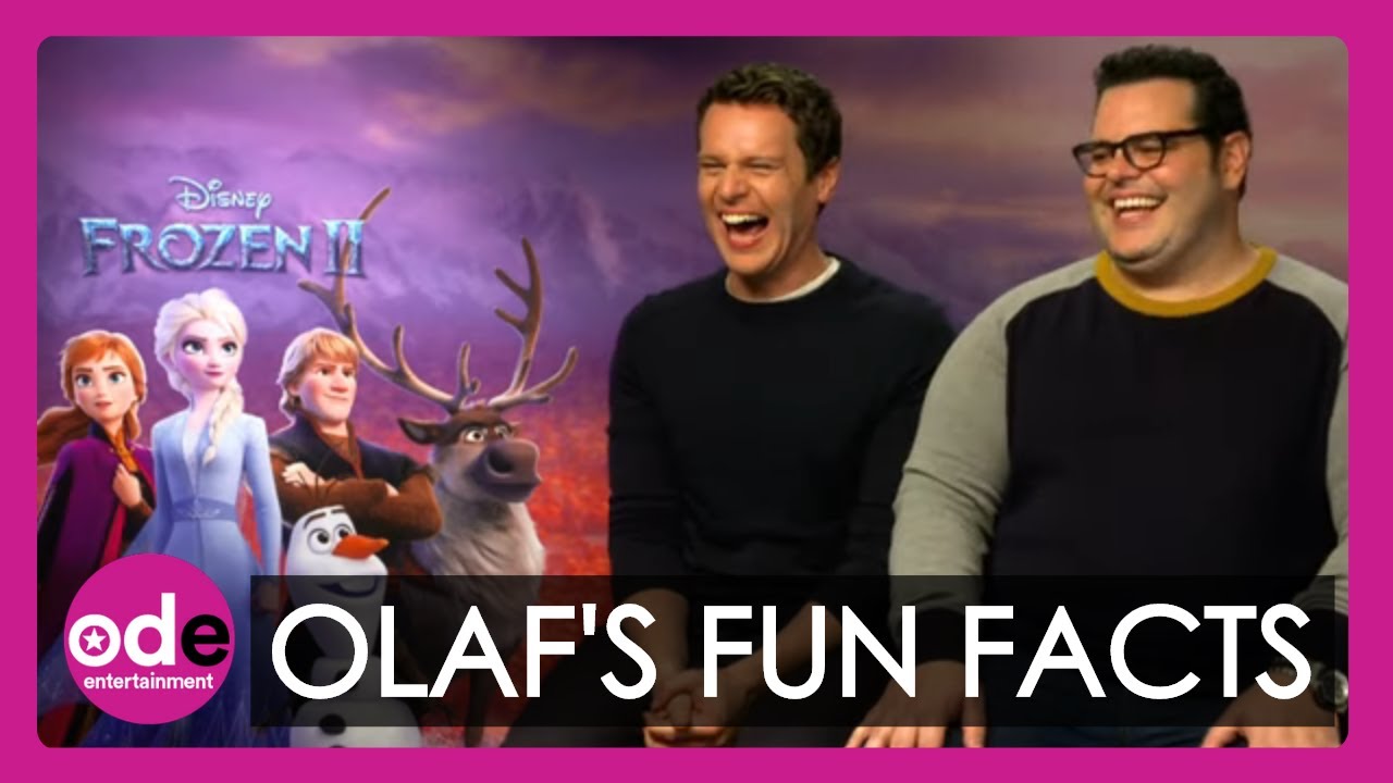 FROZEN 2: Jonathan Groff & Josh Gad on the most interesting thing we learn from Olaf!
