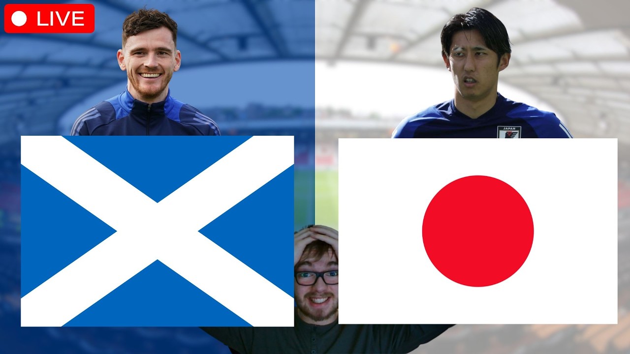 Schottland - Japan / Freundschaftsspiel Watchalong LIVE