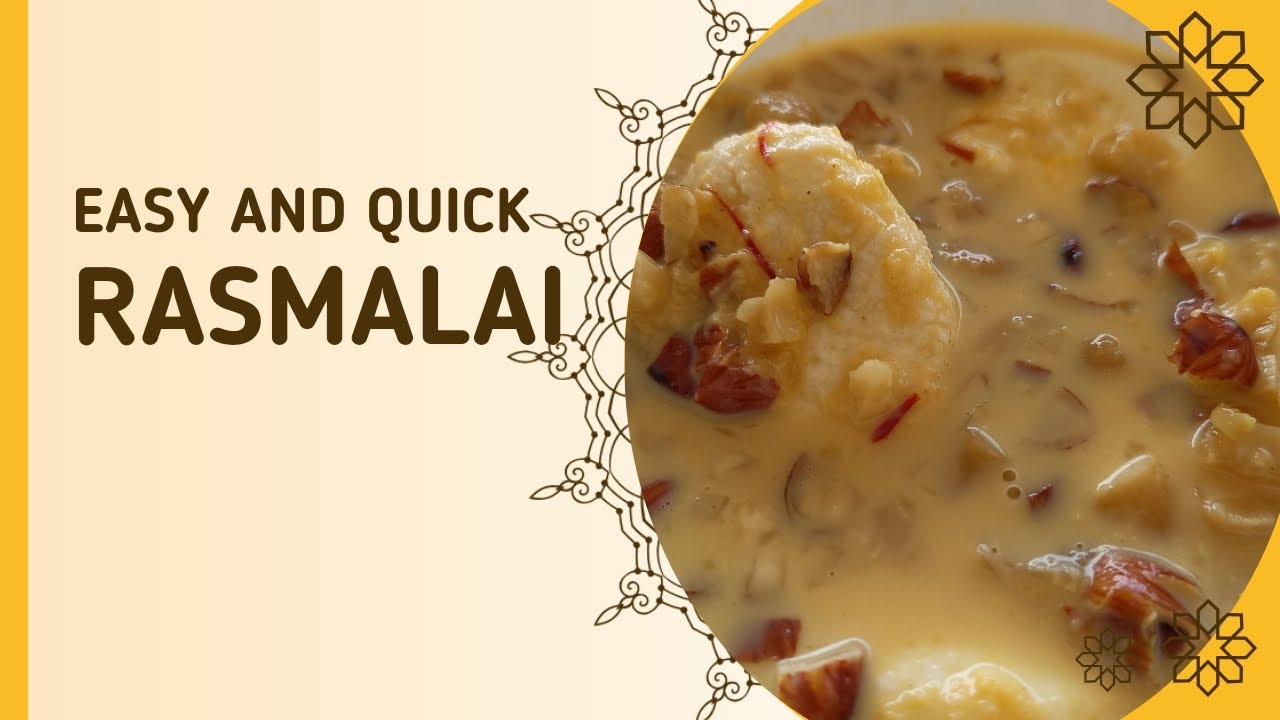 Easy and Quick Rasmalai