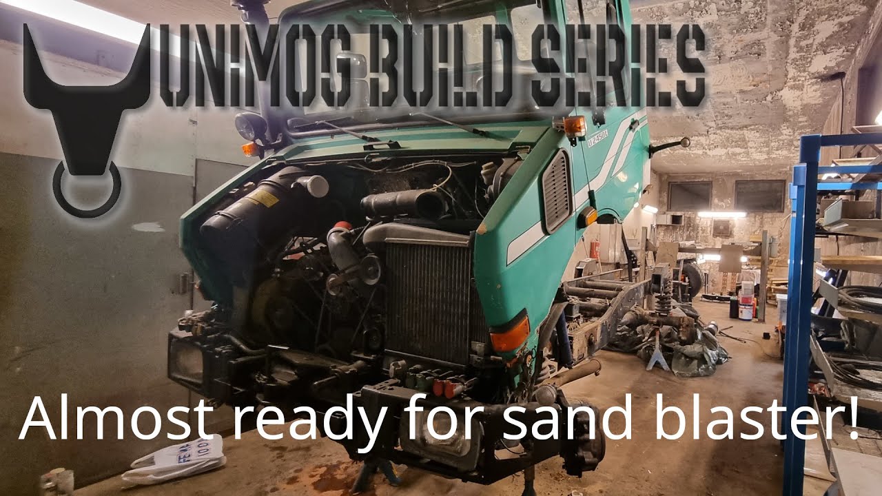 Unimog - Final stretch before sandblasting