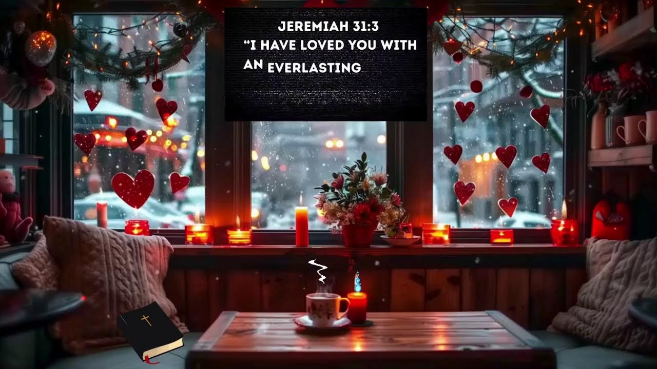 Valentine Cozy Café | Soft Jazz & Words for the Heart