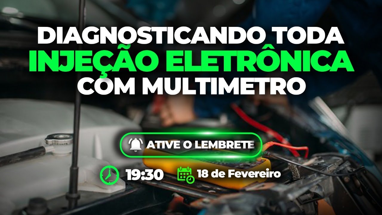 Diagnosticando toda Inje&ccedil;&atilde;o Eletr&ocirc;nica com Mult&iacute;metro