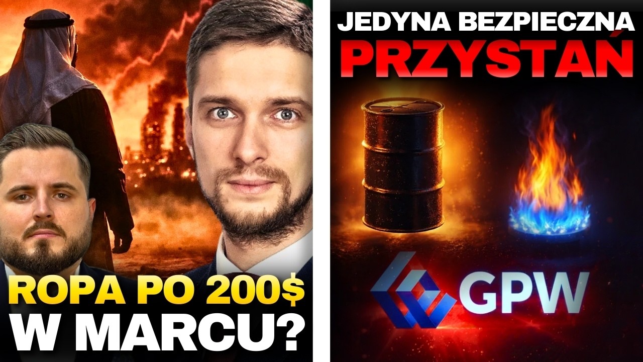 Katar grozi ropą po 200 dolarów! Kupuj energetykę i polskie akcje!