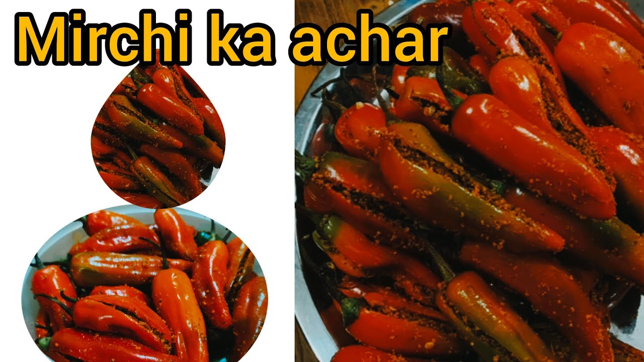 Mirchi🌶️🌶️ ka achar banane ki easy recipe | homemade chilli pickle recipe  | 😋🥗