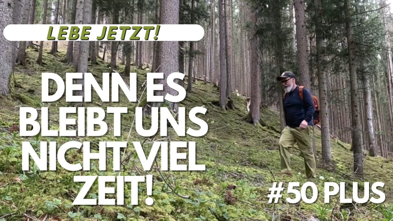 Lebe jetzt! Denn es bleibt uns nicht viel Zeit!  #50plus #50plusandfabulous