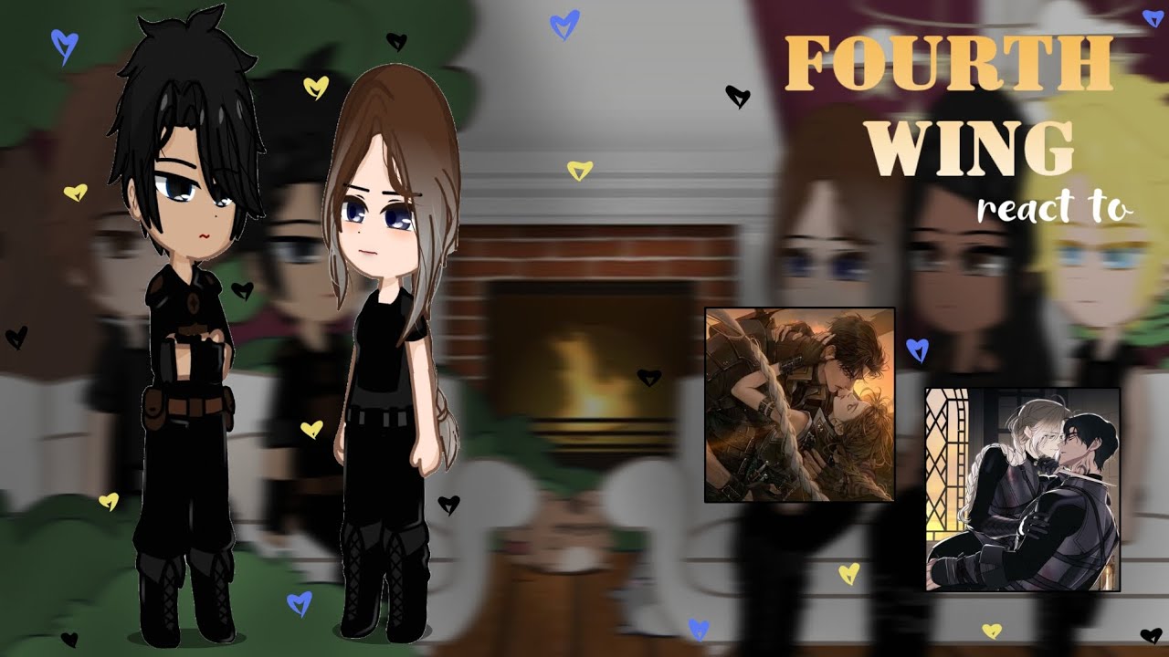 Fourth Wing react to || Реакция Четвёртое крыло || 1/1