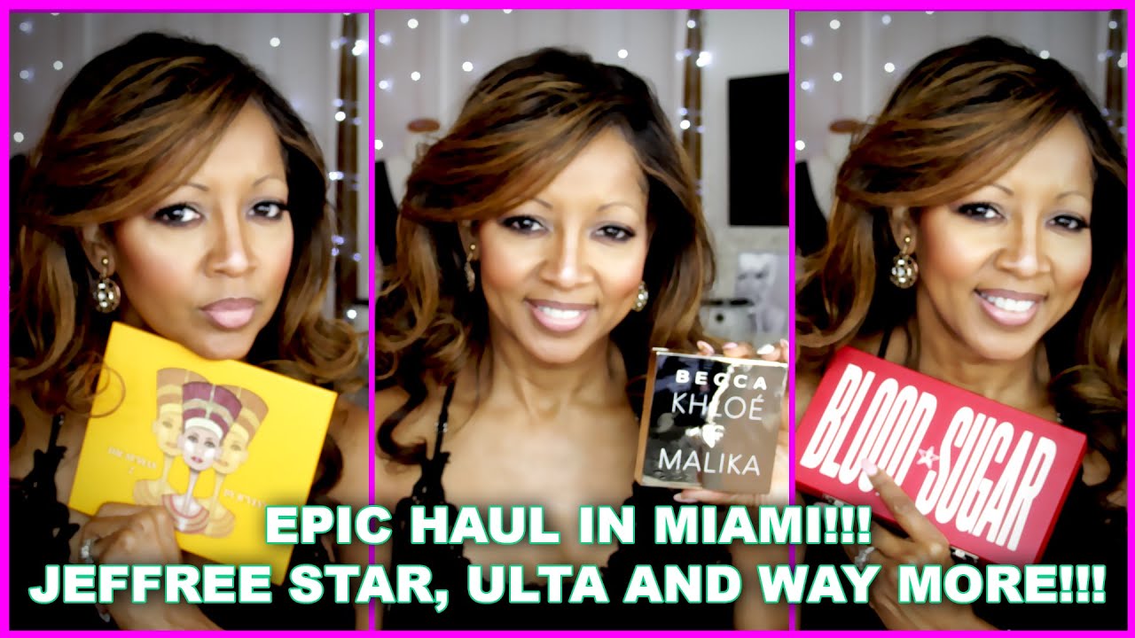 EPIC HAUL IN MIAMI!!! JEFFREE STAR PRODUCTS, ULTA BEAUTY AND WAAAAY MORE!!! I WENT OFF LADIES!!!