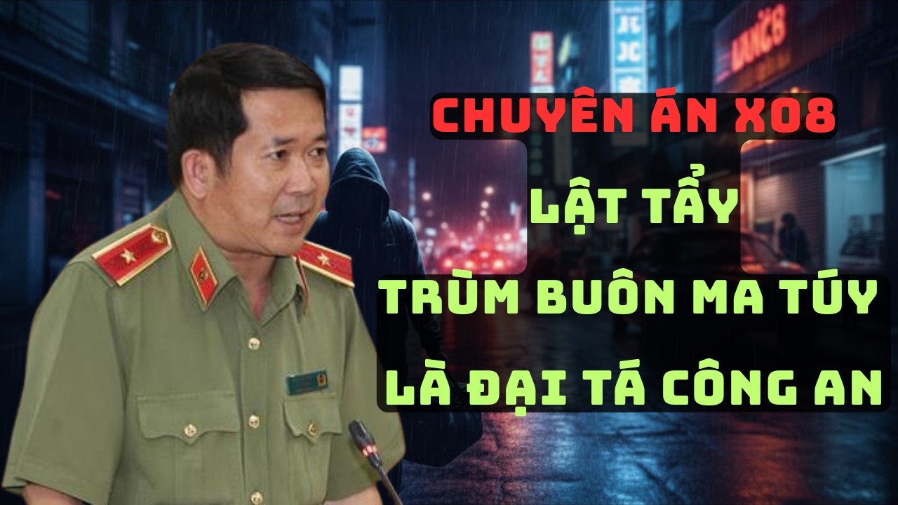 RÚNG ĐỘNG: LẬT TẨY TRÙM BUÔN MA TÚY LÀ ĐẠI TÁ CÔNG AN - CHUYÊN ÁN X08 | TÀI LIỆU MẬT