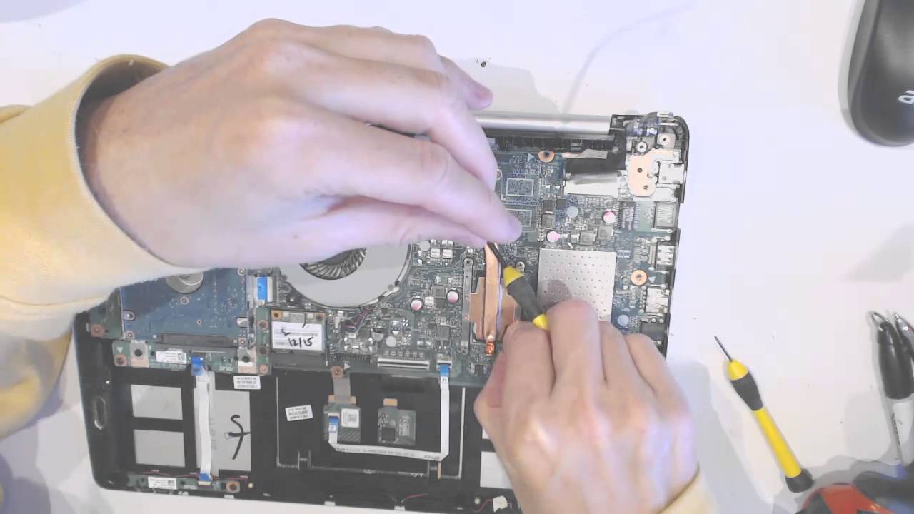 Asus Q301l q302l broken laptop dc power jack repair socket input port connector fix