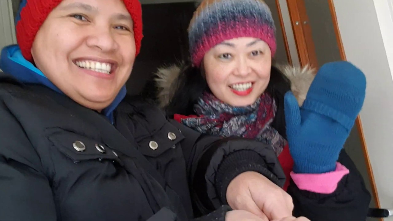 Snowfall Part1 Ces Place the  Filipina who lived in Tjöck village  of  Kristiinankaupunki Finland
