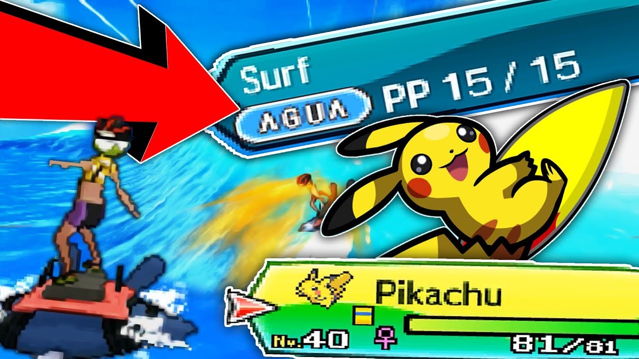 &iquest;C&oacute;mo CONSEGUIR a PIKACHU EXCLUSIVO con SURF? - Pok&eacute;mon Ultrasol y Ultraluna