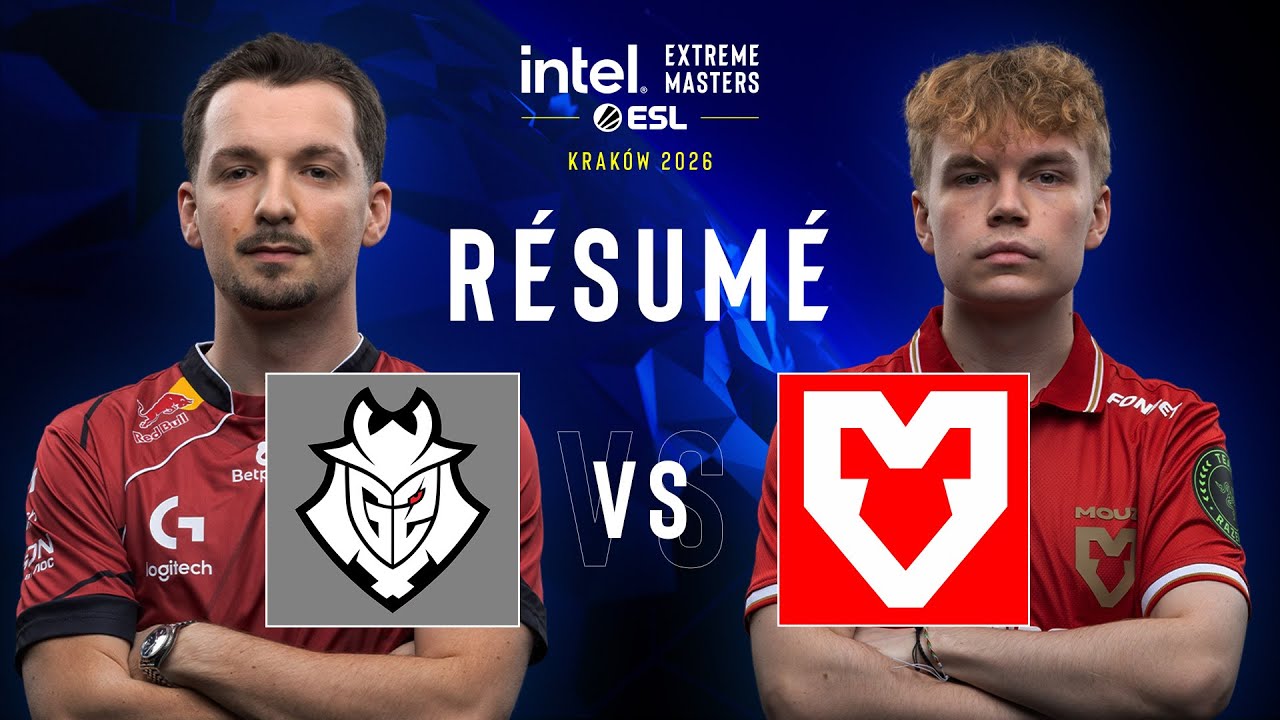 G2 vs MOUZ : Le résumé - IEM Kraków 2026