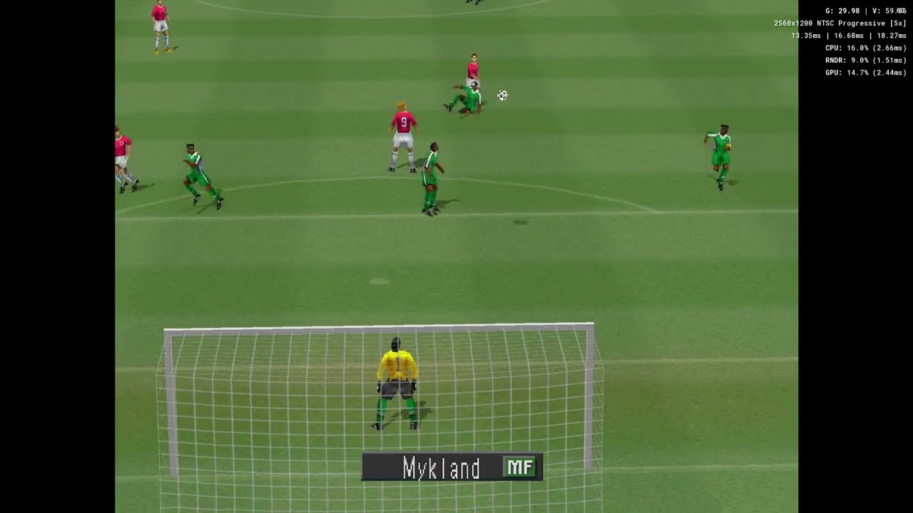 Retro WE-PES Winning Eleven 2000 U 23 Medal e no Chousen Hack Edition - Noruega vs Nigeria