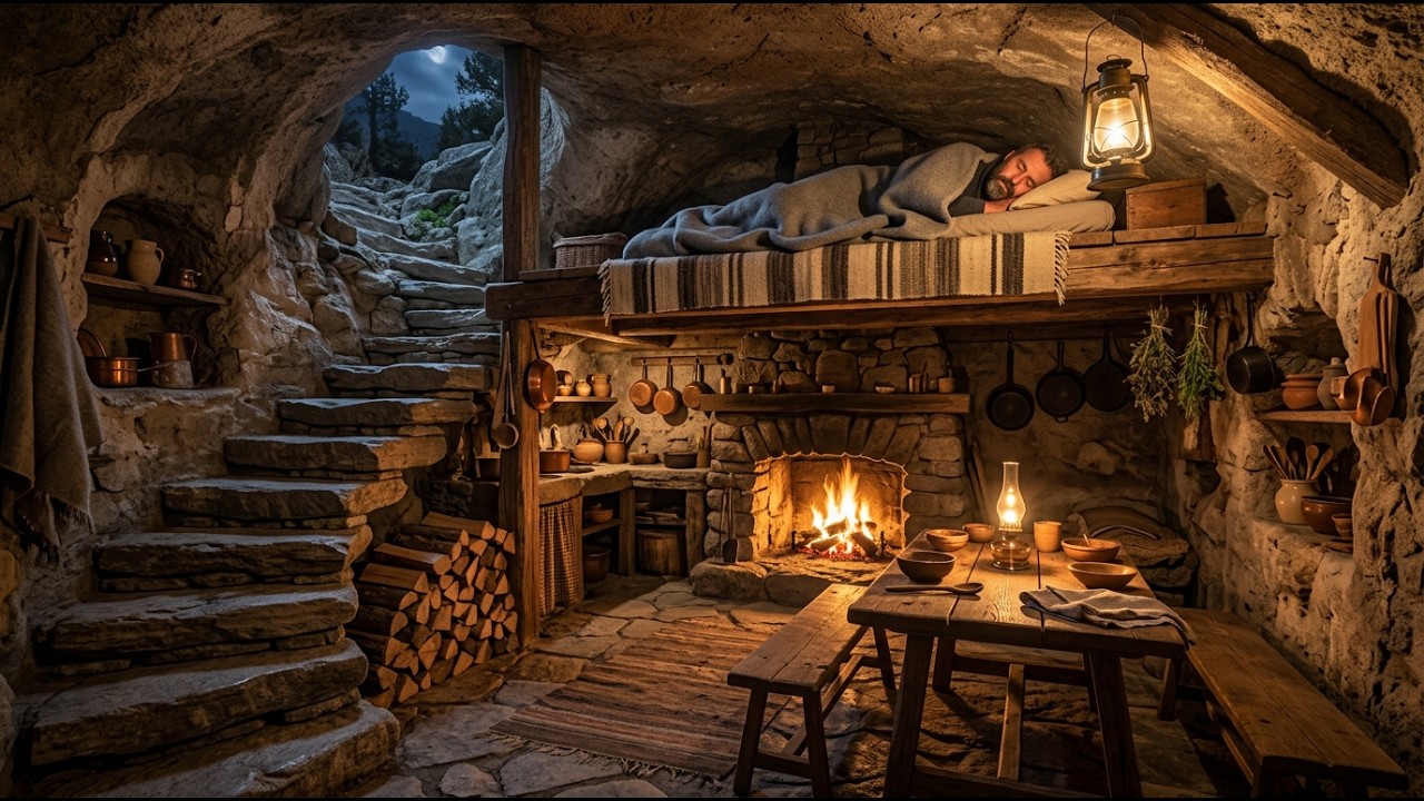 I Built a SECRET Underground Bunker to Survive Alone in the Wild