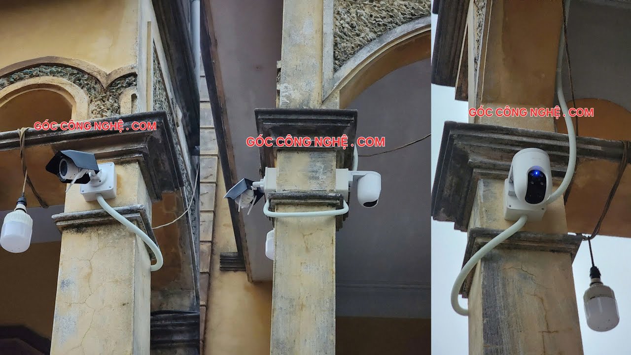 LÊN COMBO 3 CAMERA #ezviz H8C Pro , H3C HDR , C1C-B | Lắp Gọn Đẹp An Toàn Cho Nhà Cũ Rêu Phong