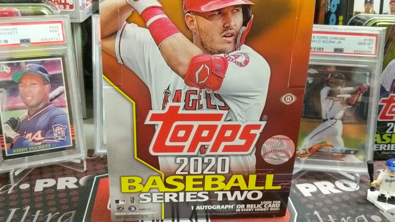 2020 Topps Series 2 Hobby Box 1 Hit Per Box + 1 Silver Pack ** RC Auto & Nice New Inserts **