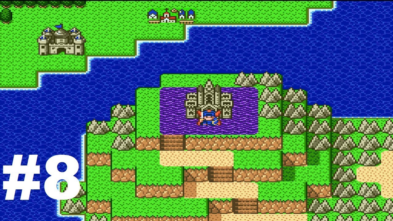 Let's Play Dragon Quest (SNES) #8 - Charlock Castle