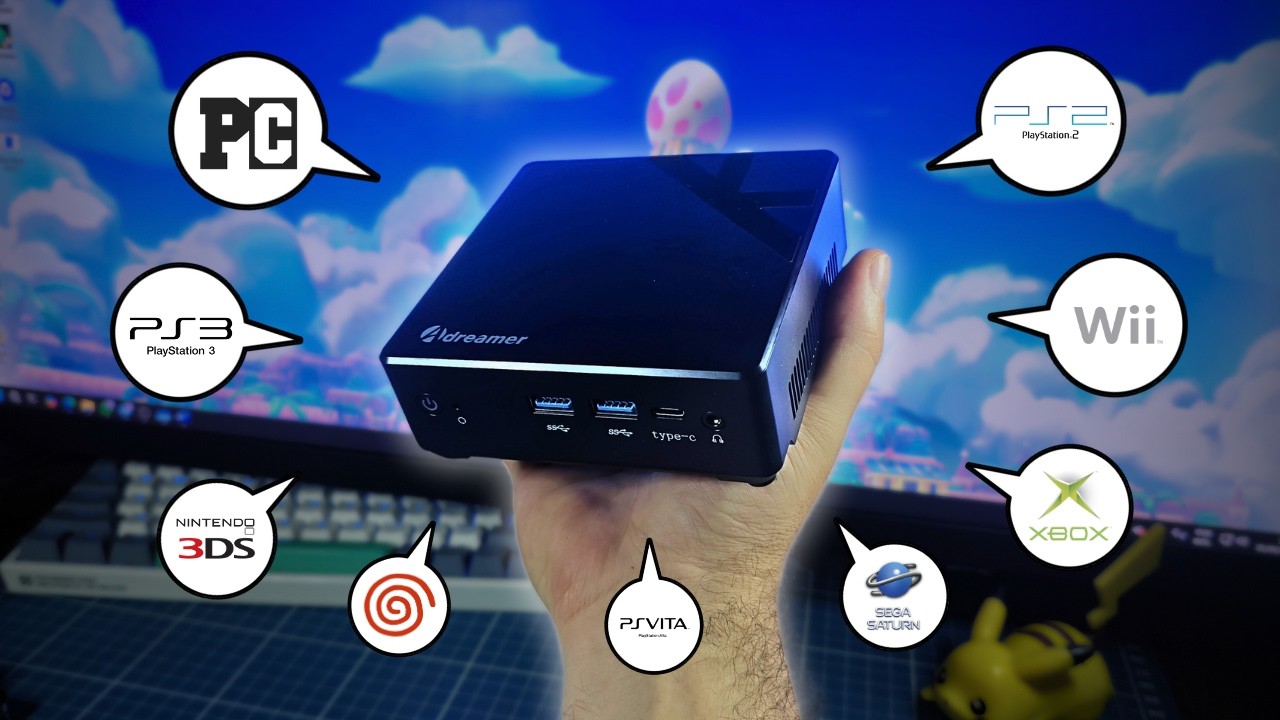 Mini PC de R$600 x PS3, XBOX, PSVita, PS2, Wii U e MAIS! Adreamer Libra BOX 10