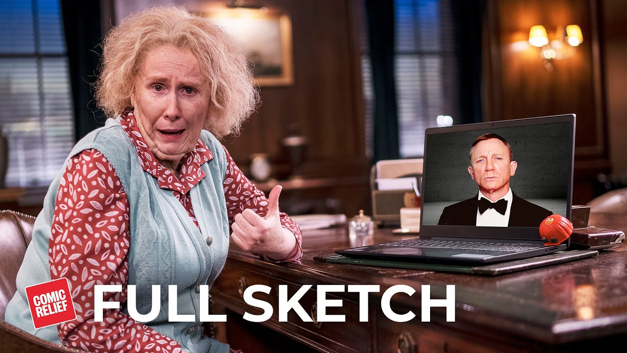 James Bond vs Nan Starring Catherine Tate | Comic Relief: Red Nose Day 2021