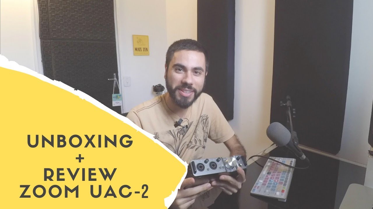 Unboxing + Review Zoom UAC-2 - A Interface para Gaming, Lives e Muito Mais!