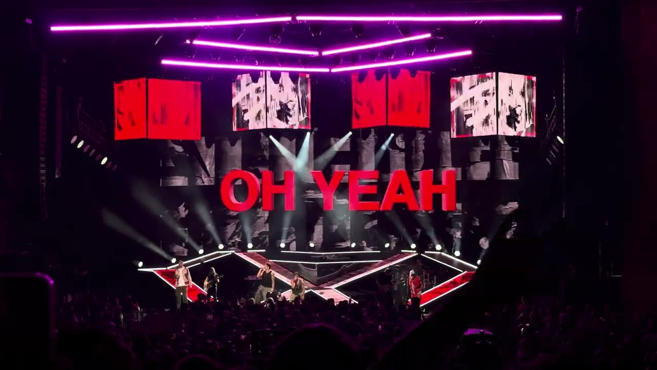 Big Time Rush- Famous/ Oh Yeah live @ TD Pavilion at the Mann Philadelphia, Pa 8/2/25