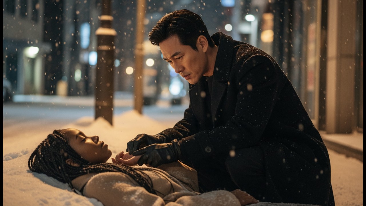 The Korean Mafia Doctor Refused to Help Anyone… Until a Black Girl Collapsed in the Snow