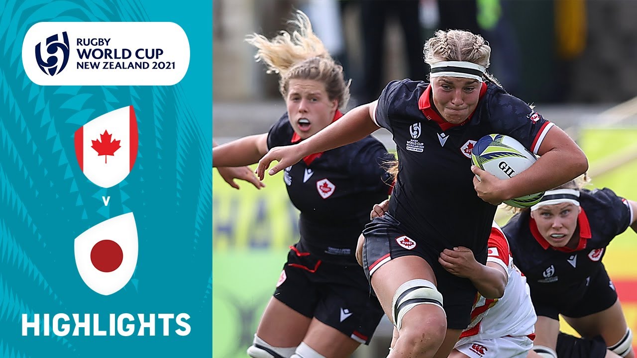 RWC2021 Match Highlights: Canada v Japan!
