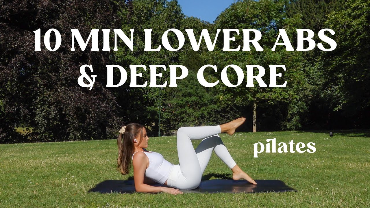 10 MIN LOWER ABS & DEEP CORE pilates workout
