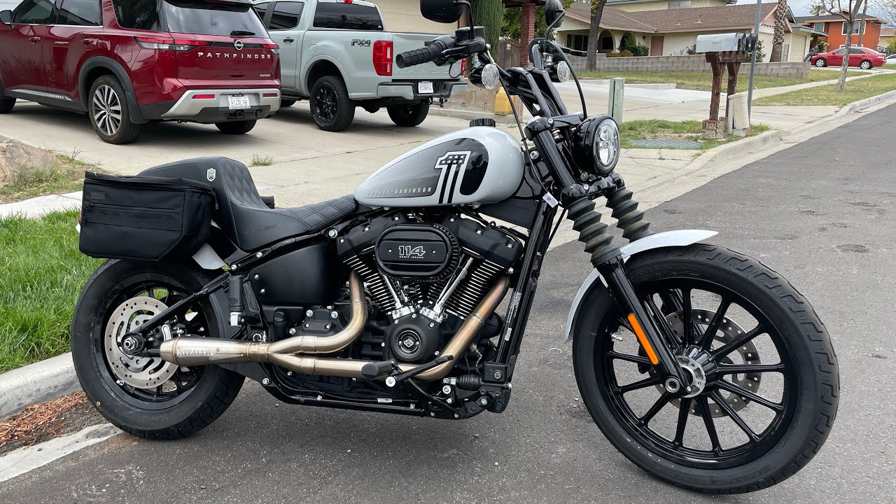 Harley Davidson 2021 street bob 114 mod update