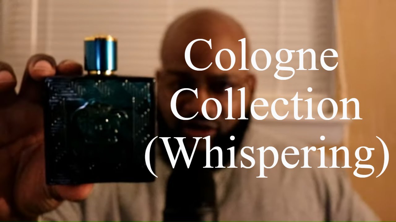ASMR - Cologne Show & Tell Whispering, Tapping, and Mouth Sounds