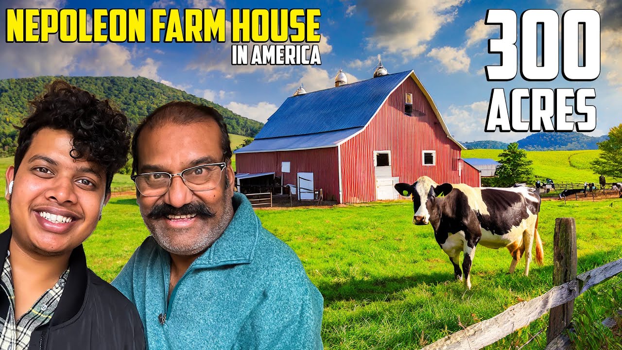 Nepoleon Farm Tour 🔥| 300 Acres in America 😱 - Irfan's View