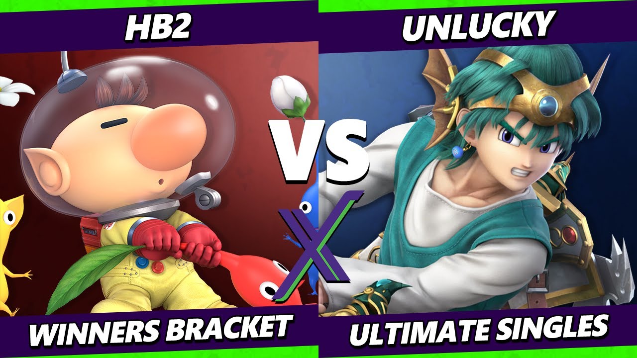S@X 519 - Hb2 (Olimar) Vs. Unlucky (Hero, Snake) Smash Ultimate - SSBU