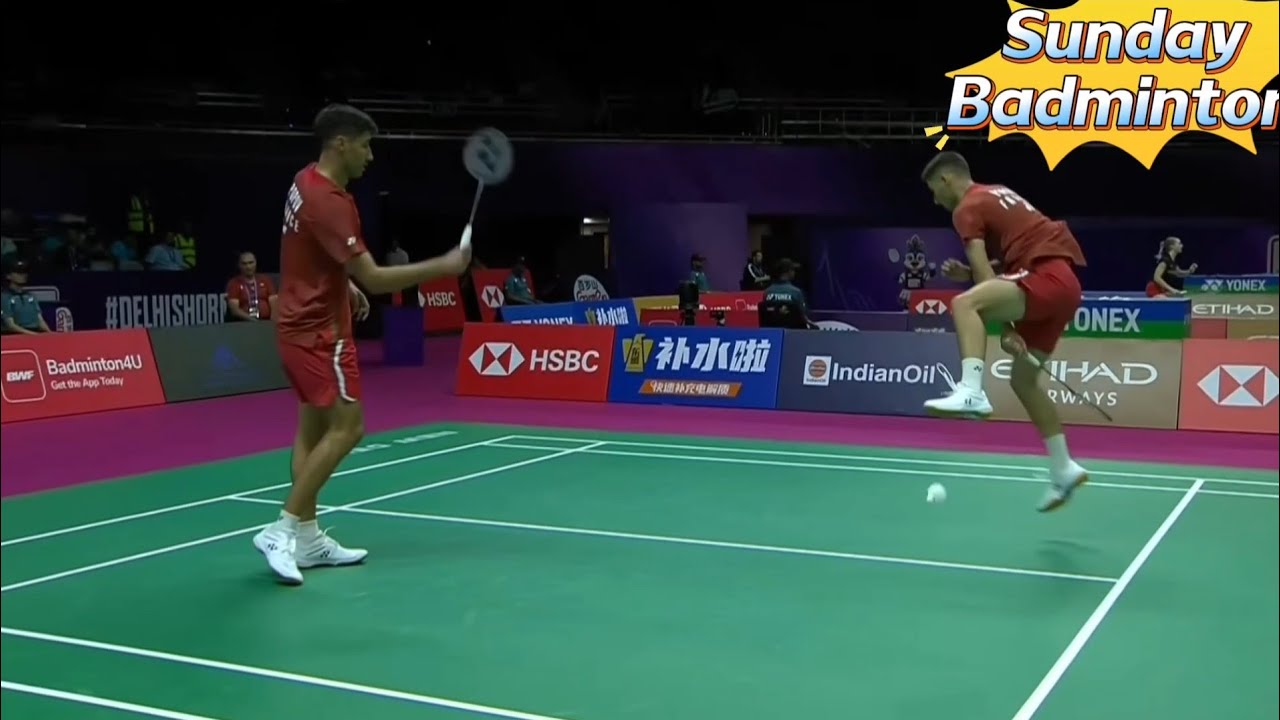 BWF World Championships 2026 R16 MD Christo Popov/Toma J Popov vs Takumi Nomura/Yuichi Shimogami