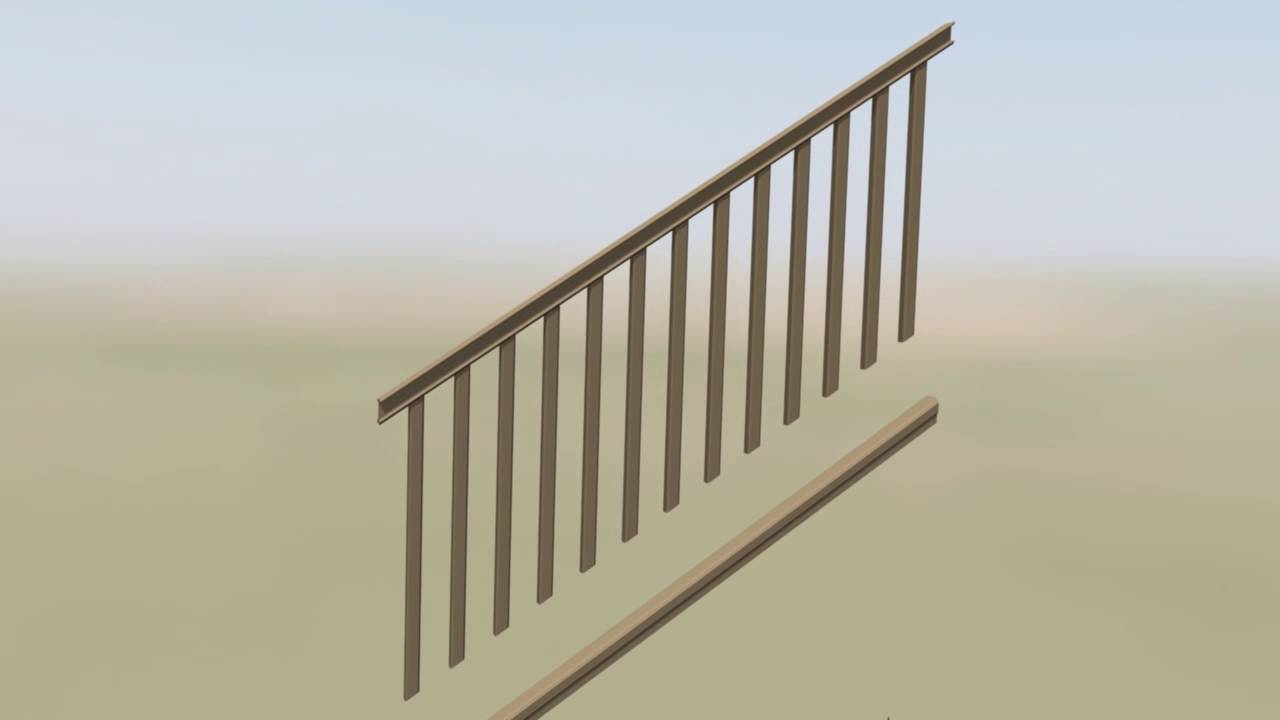 How to Install Baluster on Deck Stairs
