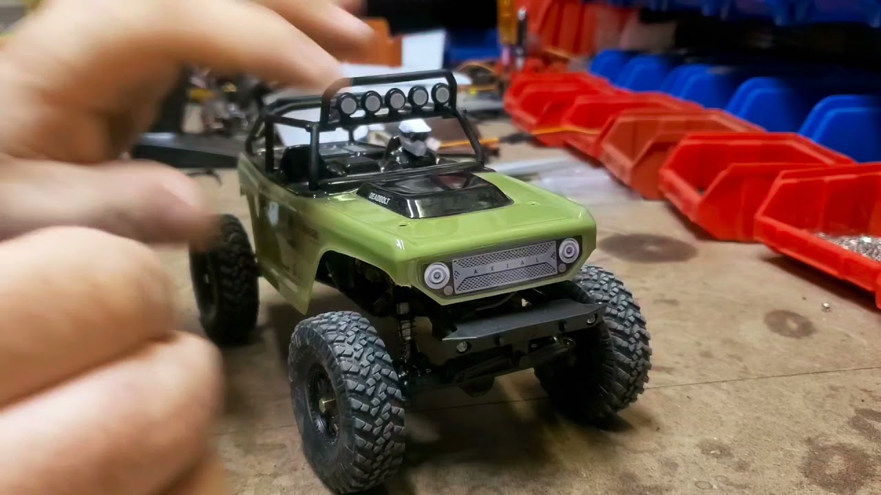 I just installed a BIG BLOCK MOTOR in a scx24 and boy is it fun!!! pn90 motor / mofo big block mount