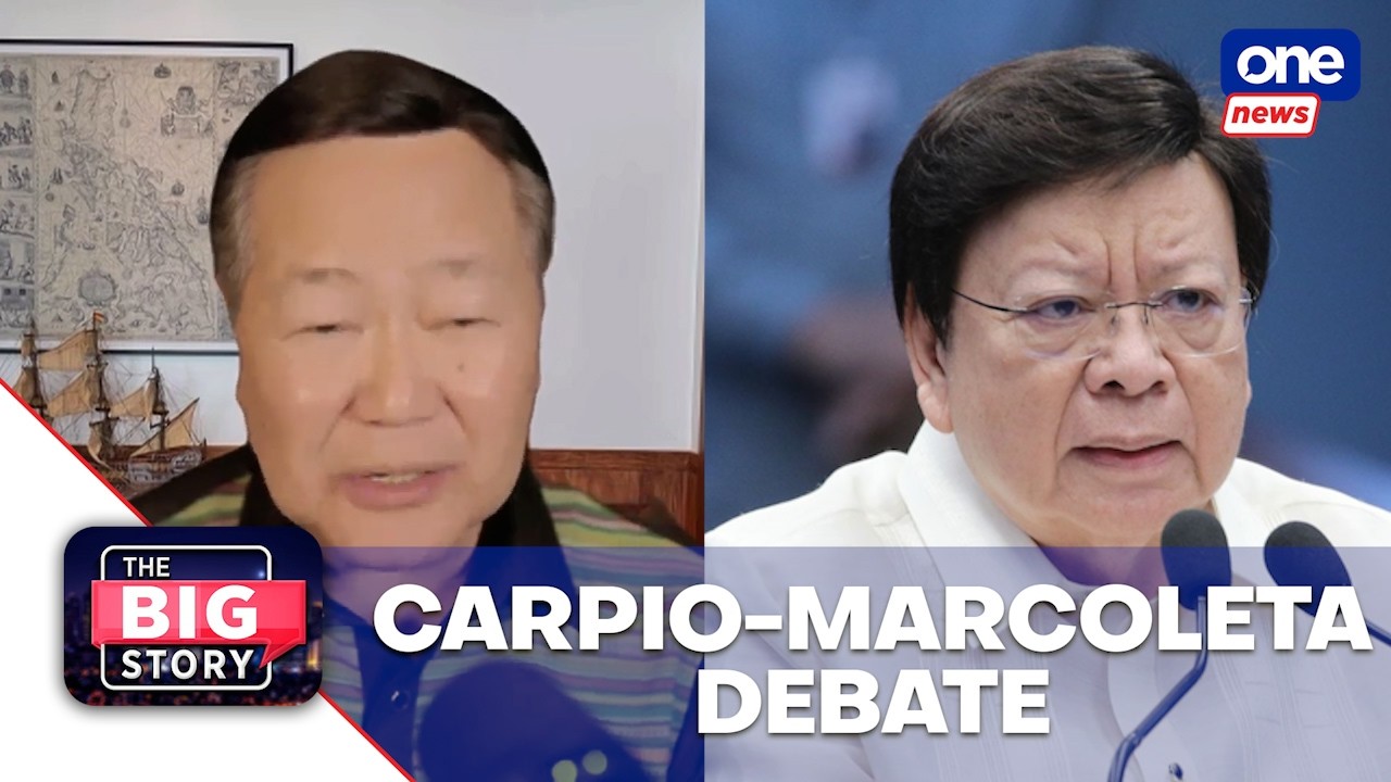 Carpio accepts Marcoleta's debate challenge 