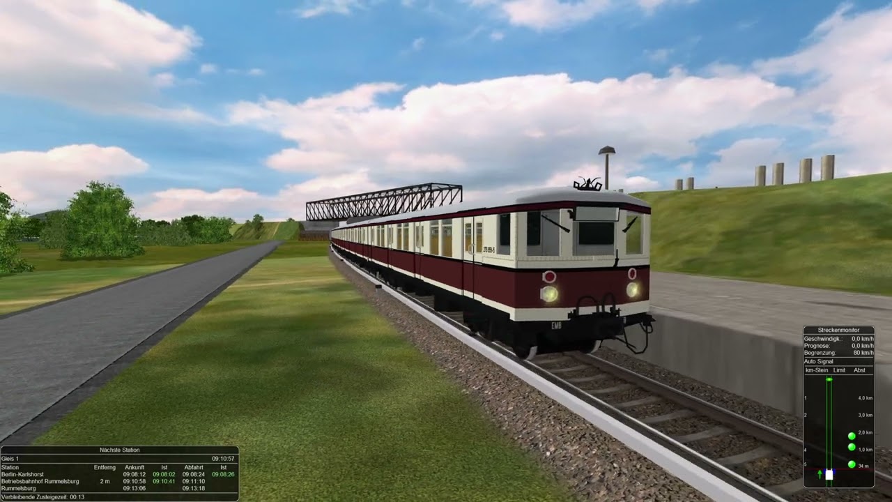 Open Rails - Pro Train 9 - BR275 S-Bahn Hirschgarten - Berlin Ostbahnhof