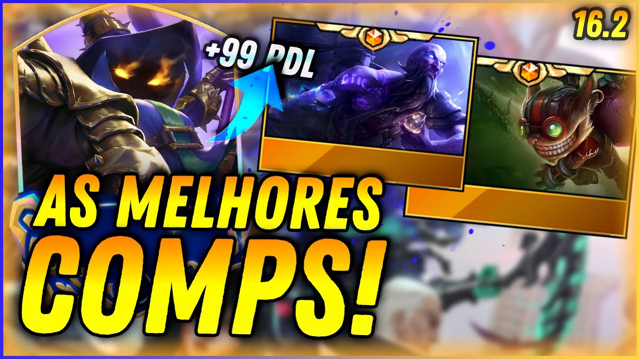 SUBA DE ELO COM ESSAS COMPOSI&Ccedil;&Otilde;ES NO NOVO PATCH 16.2 | Teamfight Tactics