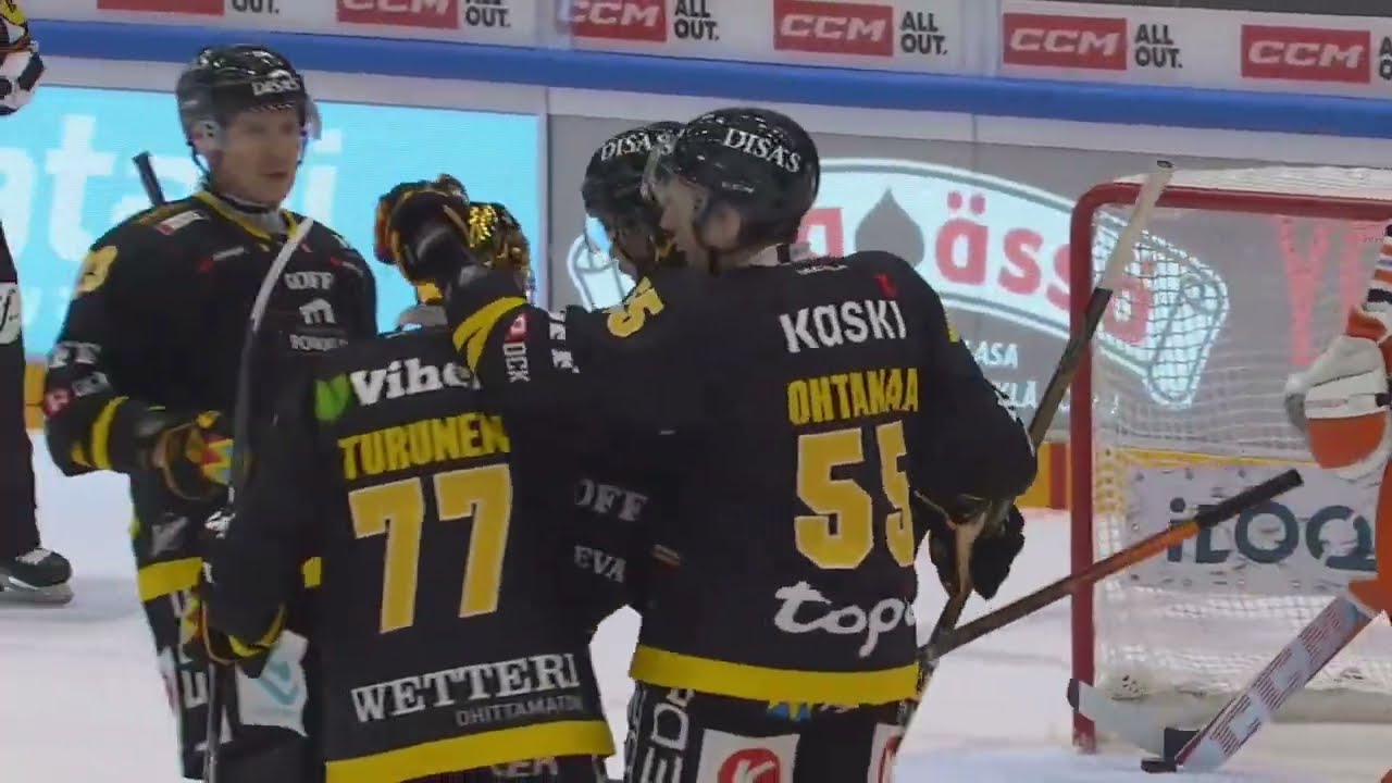 K&auml;rppien kaikki maalit runkosarjassa kaudella 23-24!💛🖤