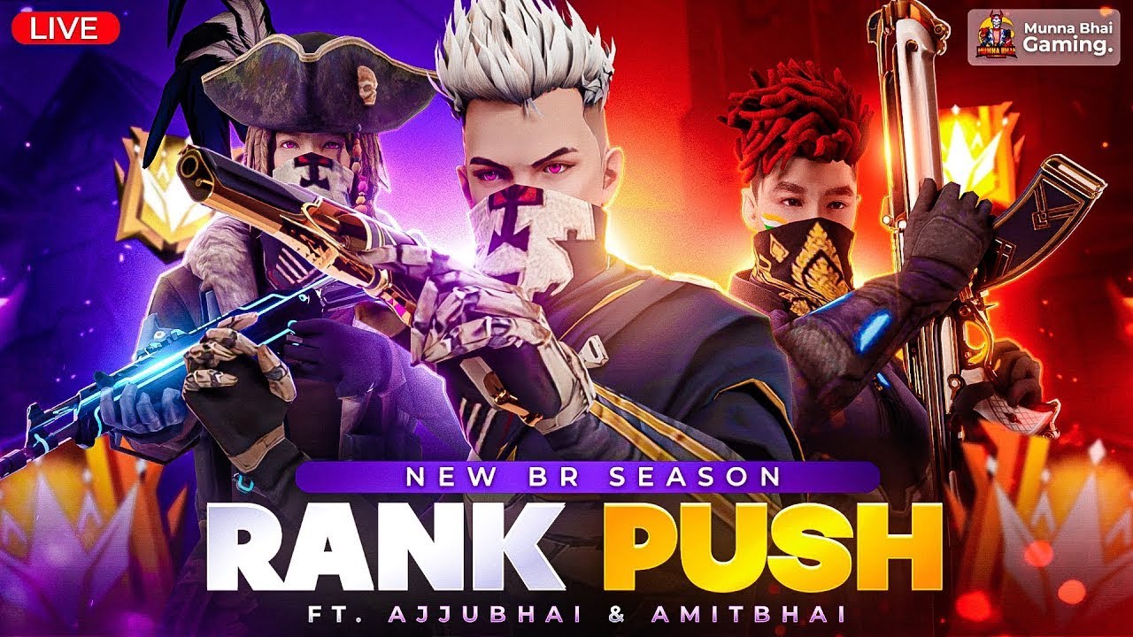 BR Rank push CS rank pushing the limits Castam kro #d#freefire #,🙏gaming #viral #saport #sorts 💔