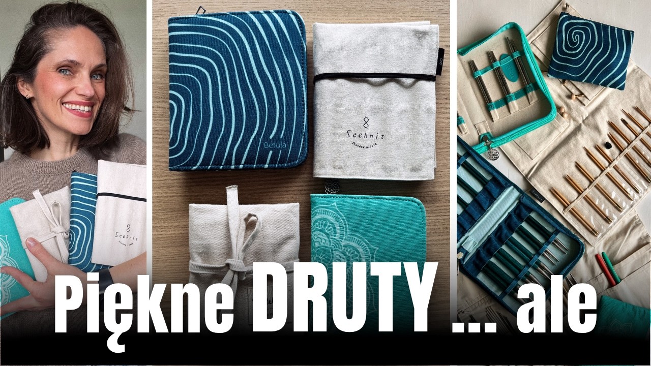 Druty cz 1.  Omawiam druty, które mam – za co je lubię ♥️, a za co nie👎. Które polecam, Itd. 😉