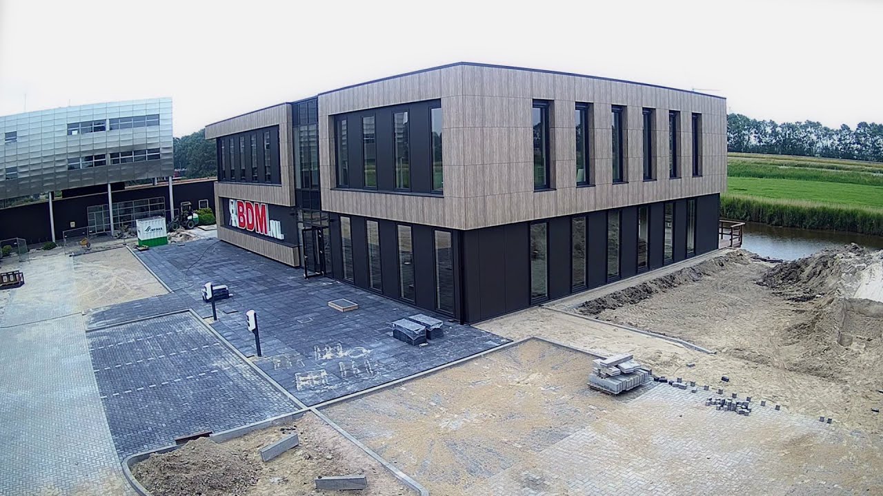 Timelapse nieuwbouw BDM Bolsward