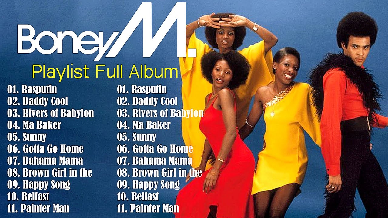 Boney M Greatest Hits 🎶 Best Songs Full Album – Disco 70s & 80s Playlist || Rasputin, Ma Baker,..#b1