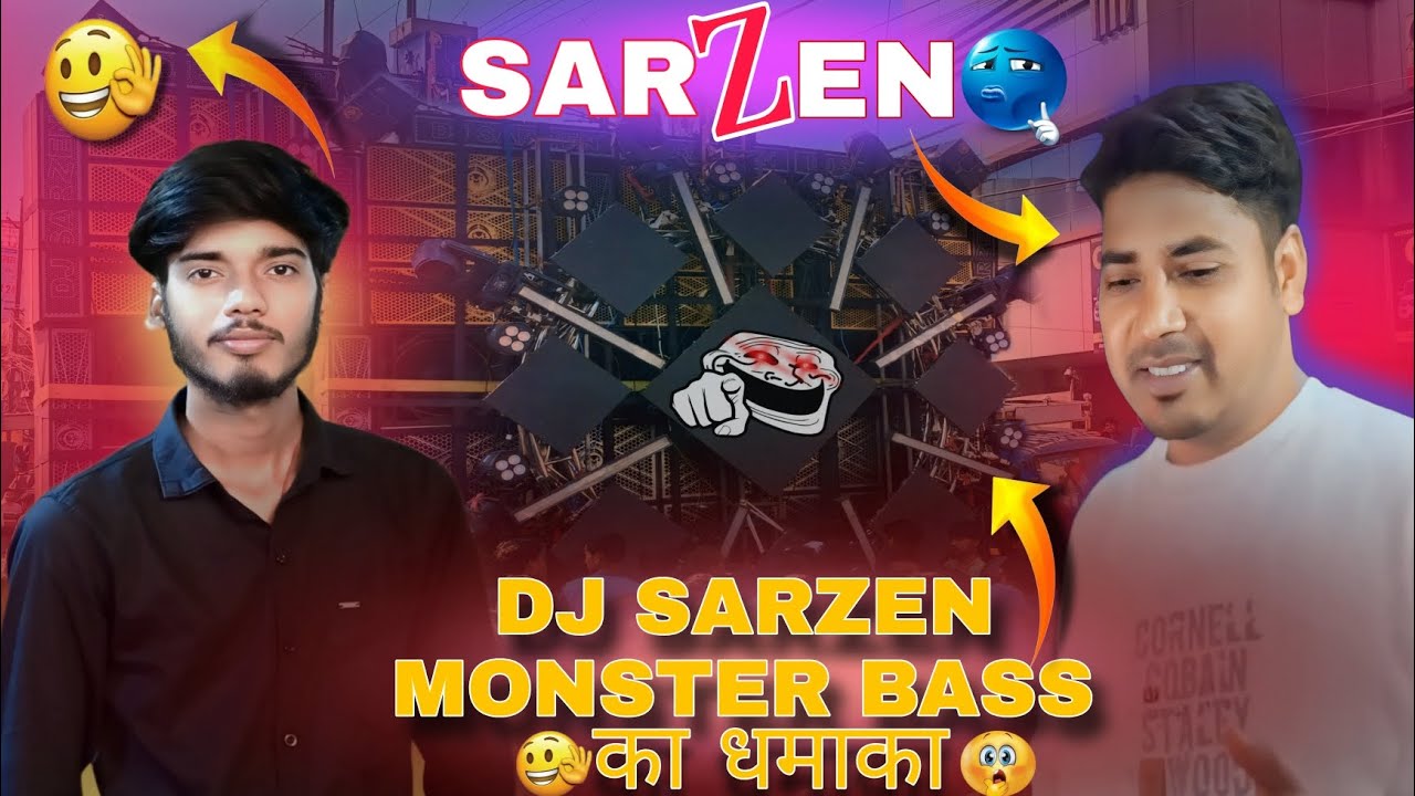 DJ SARZEN का CREZ 🔥🔥‼️ एक ही DJ में इतना लोगों का जाम।। BANKMORE महाशिवरात्रि 🙏 Roadshow ll #sarzen