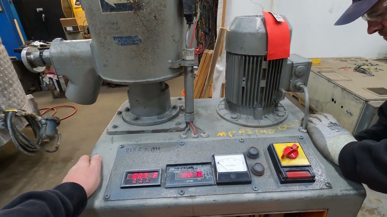 Henschel Model FM10C High Intensity Mixer.