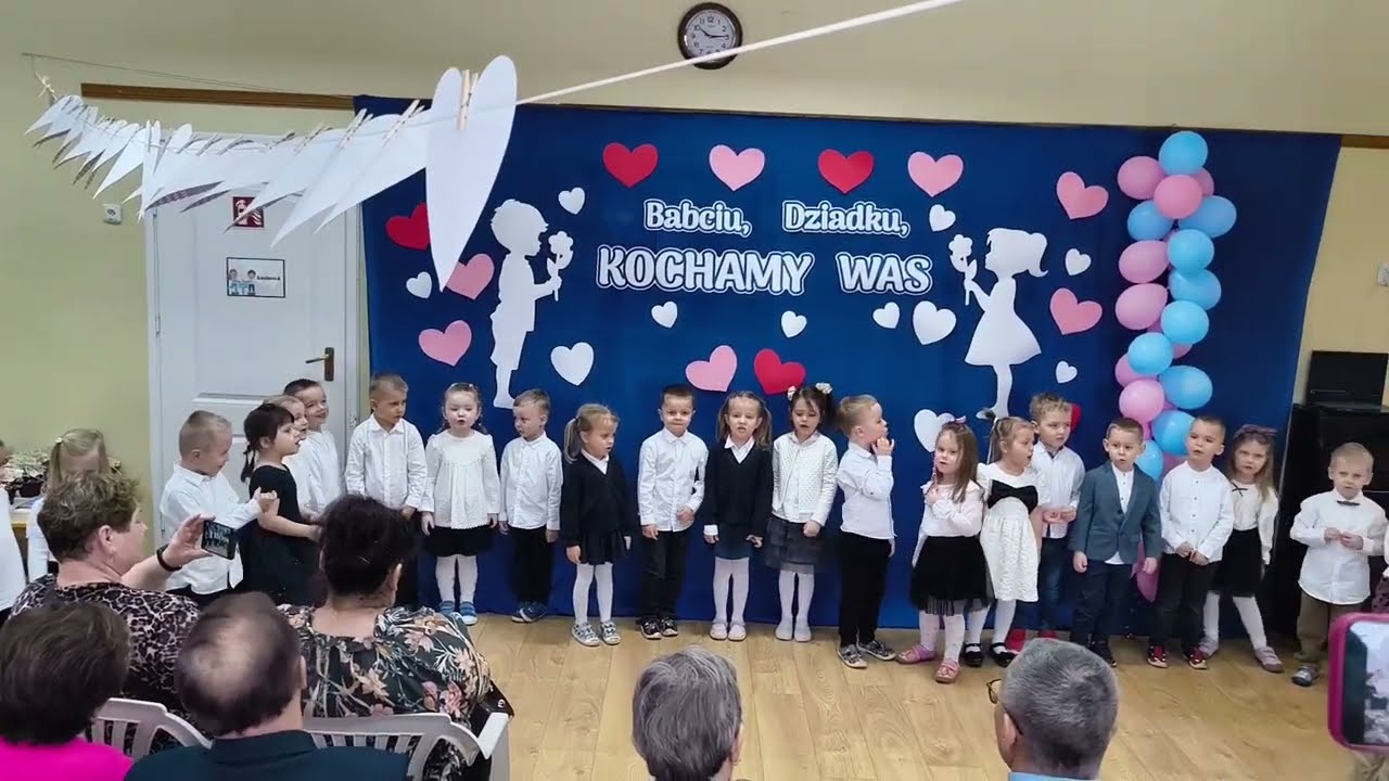 Dzień Babci i Dziadka w grupie 2 Przedszkola w Przykonie
